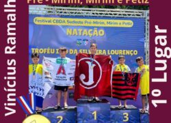 Nadadores Juventinos são destaques no Festival Sudeste em Vitória