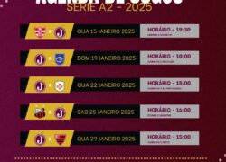 Agenda de Jogos Paulista A2 2025