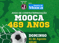 Jogo de Confraternização – Seleção do Juventus X Seleção da Mooca- 469 Anos