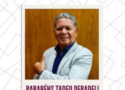 Parabéns, Presidente Tadeu Deradeli!